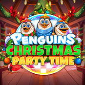 Penguins Christmas Party Time