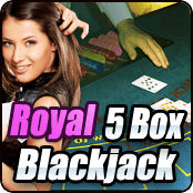 Royal 5 Box Blackjack 