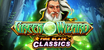 Fire Blaze Green Wizard